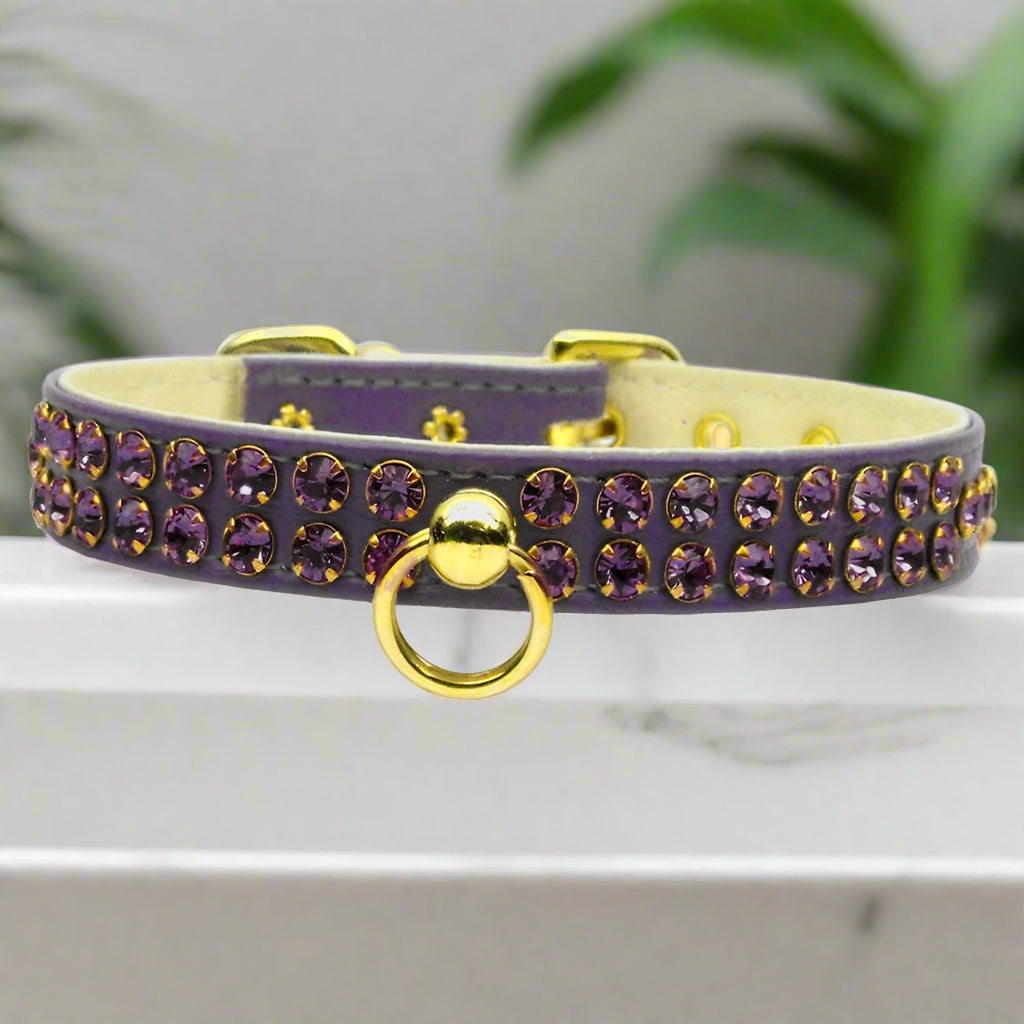 Swank Rhinestone Dog Collars - Dog Collars - Jeweled