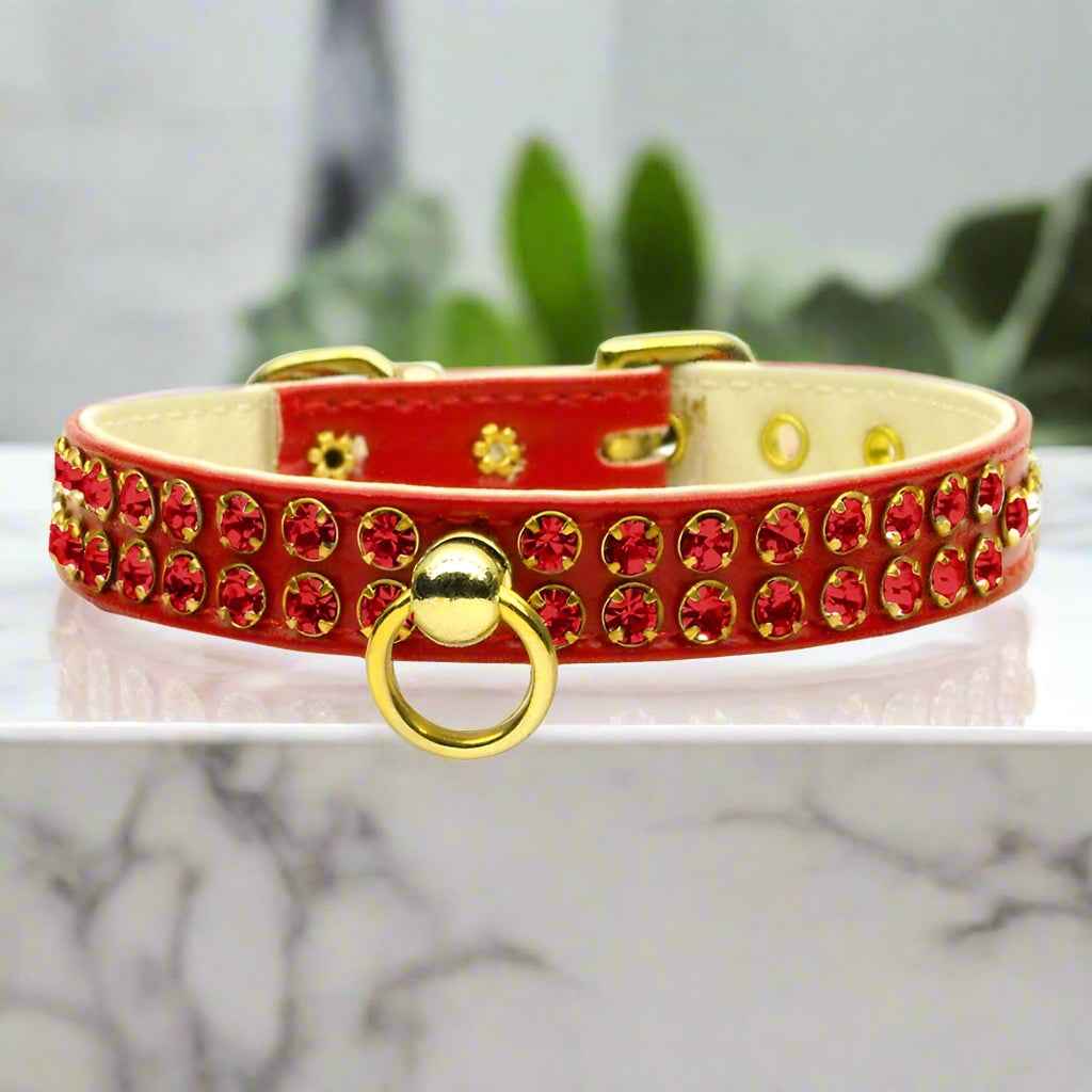 Swank Rhinestone Dog Collars - Dog Collars - Jeweled