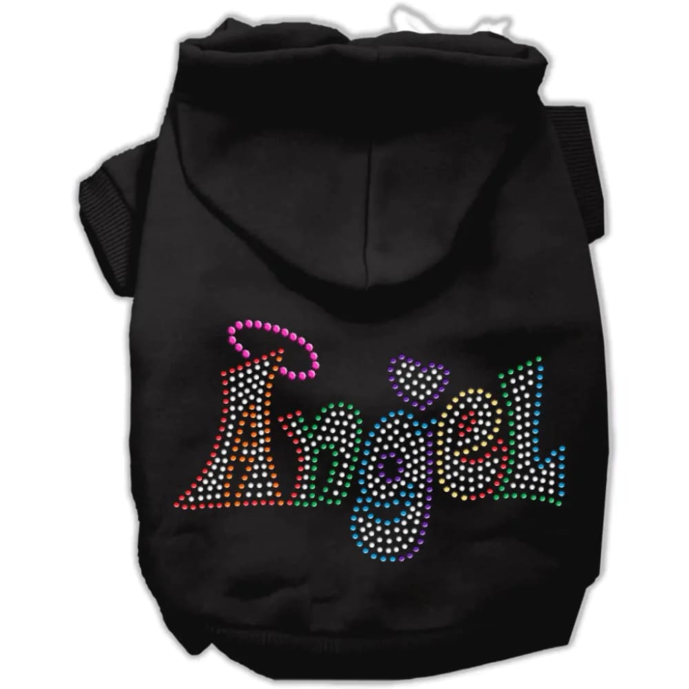 Technicolor Diva Rhinestone Pet Hoodie - Pet Hoodies