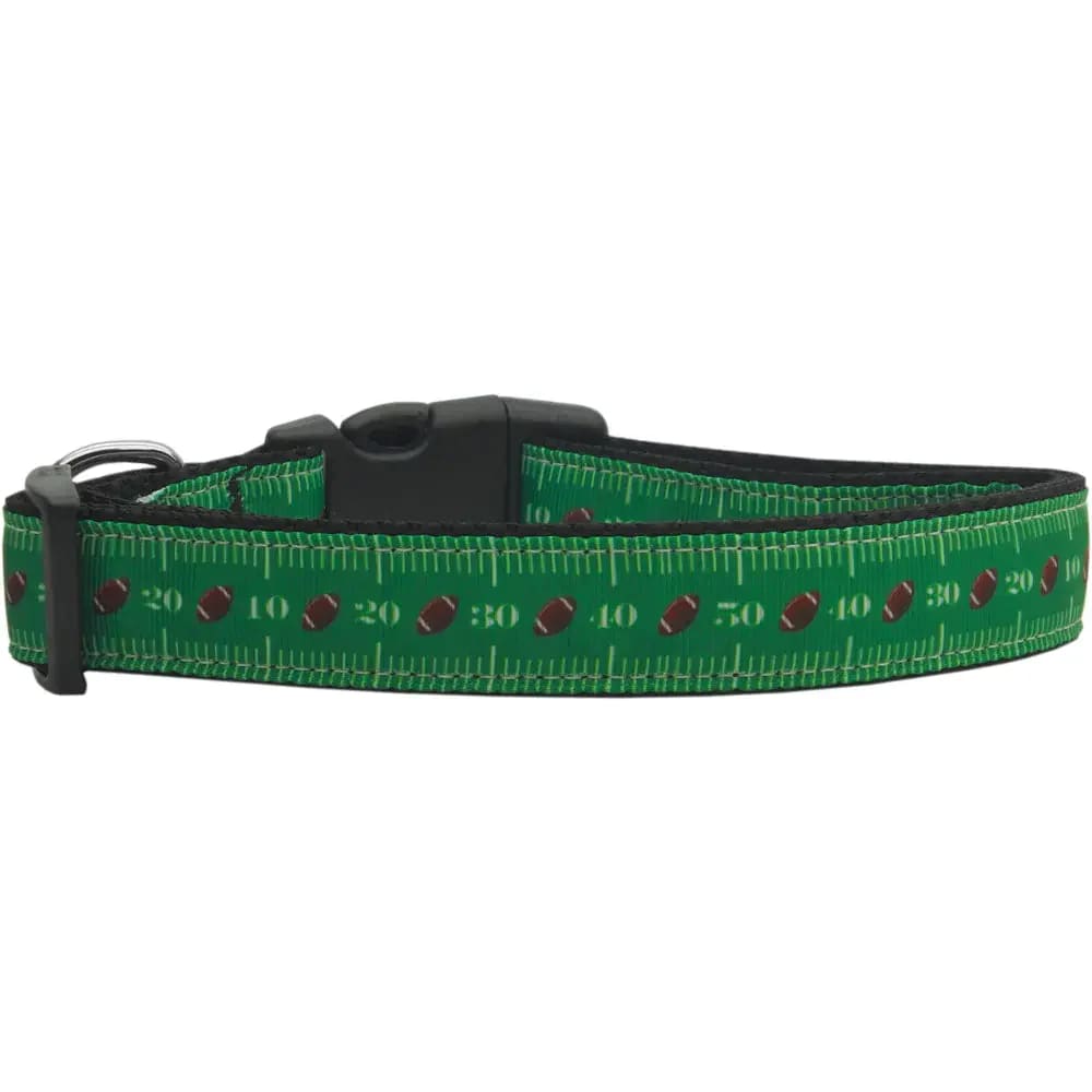 The Shortest Yard Football Nylon Dog Collar & Leash - Dog
