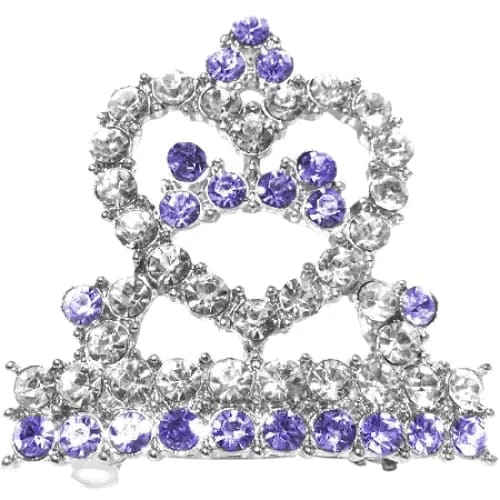 Tiara Hair Barrette - Pet Barrette