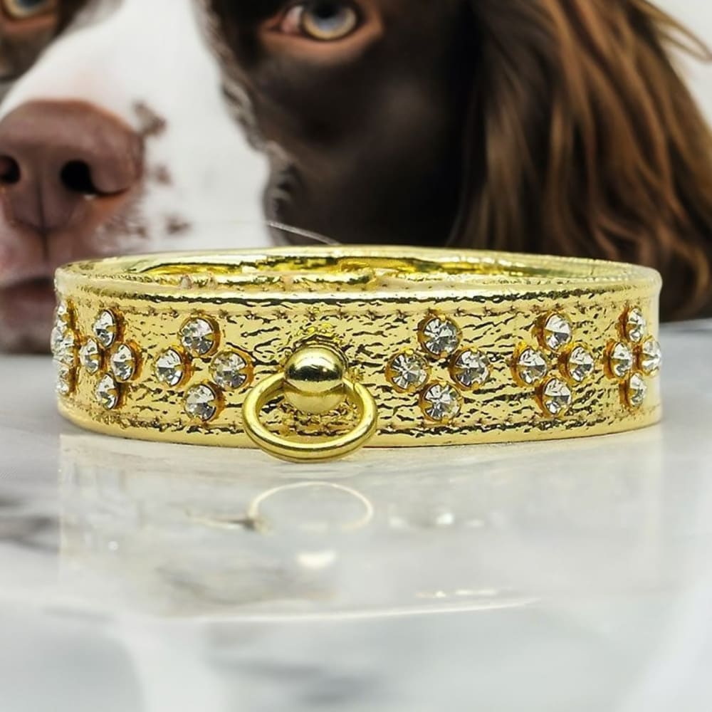 Tiara Rhinestone Dog Collars - Dog Collars - Jeweled