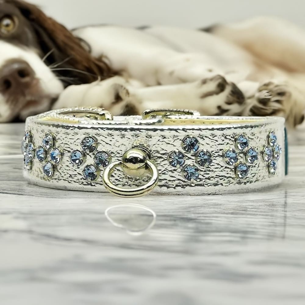 Tiara Rhinestone Dog Collars - Dog Collars - Jeweled