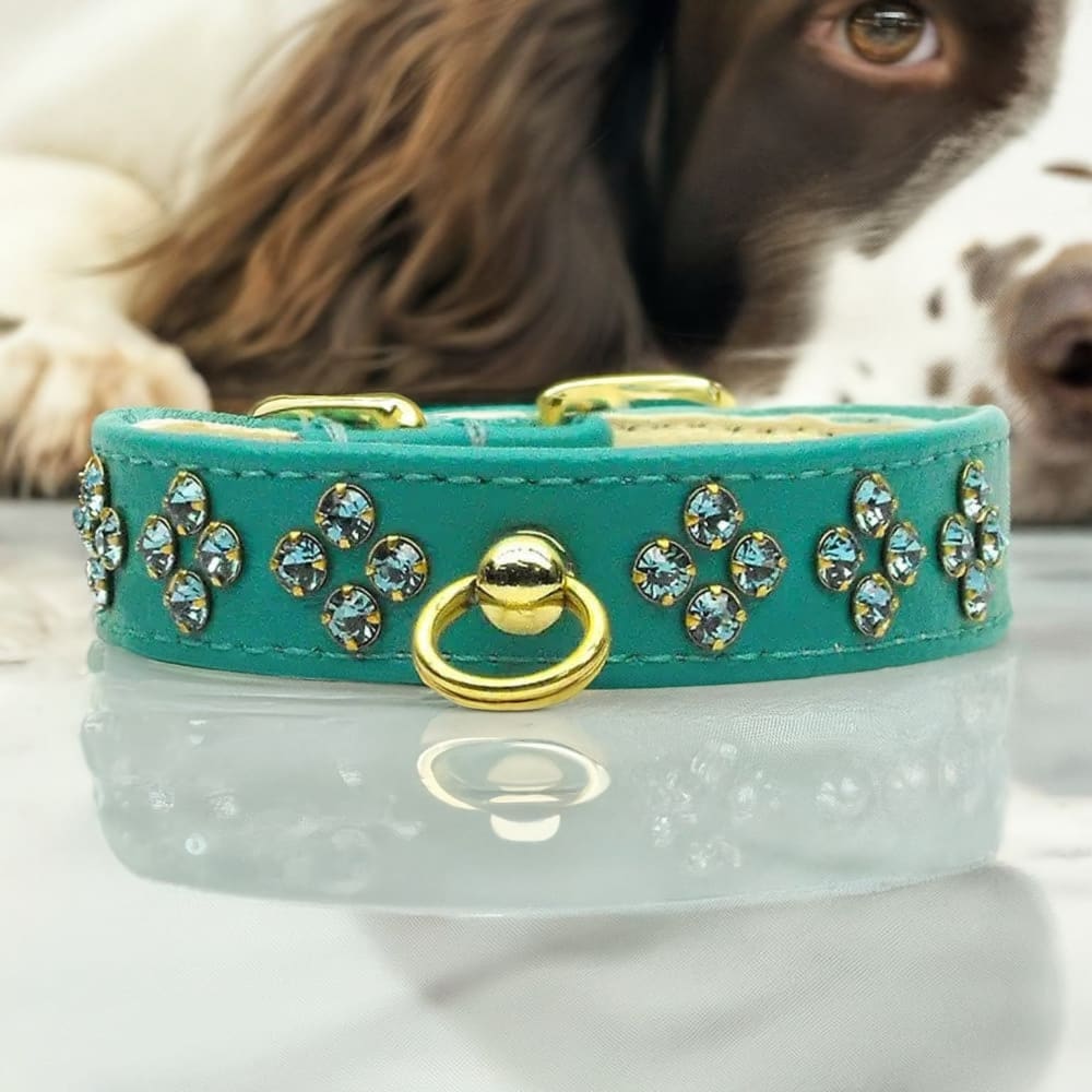 Tiara Rhinestone Dog Collars - Dog Collars - Jeweled