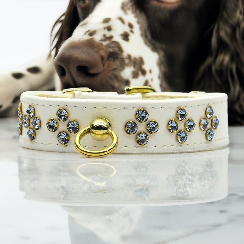 Tiara Rhinestone Dog Collars - Dog Collars - Jeweled