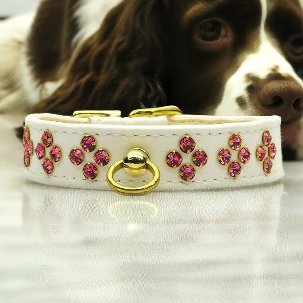 Tiara Rhinestone Dog Collars - Dog Collars - Jeweled