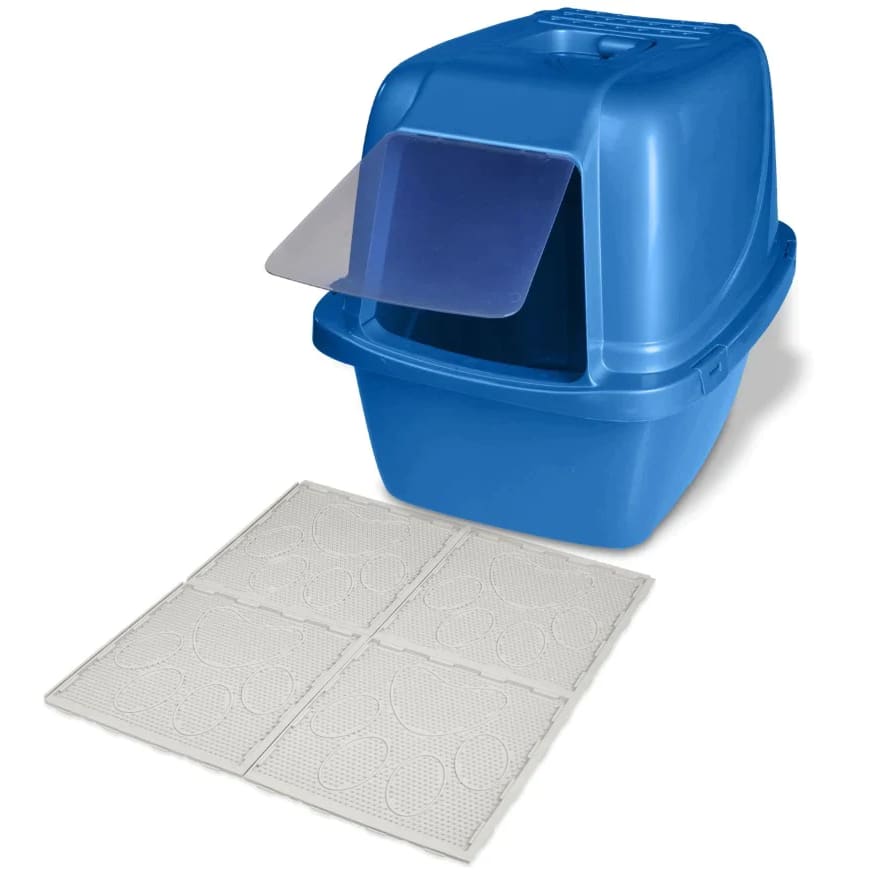 Van Ness Track-Less Litter Mat Tiles - Litter Box Mats