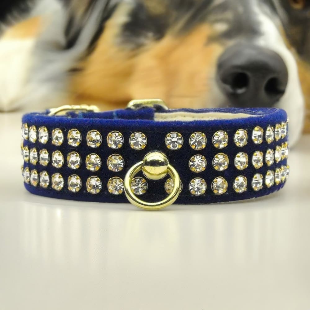 Velvet #73 Dog Collar - Dog Collars - Velvet