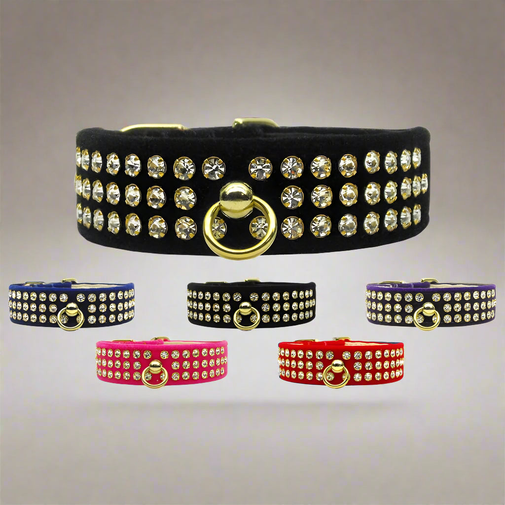 Velvet #73 Dog Collar - Dog Collars - Velvet