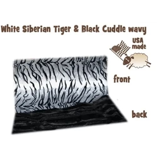 White Siberian Tiger Pet Blanket - Cuddle Blanket