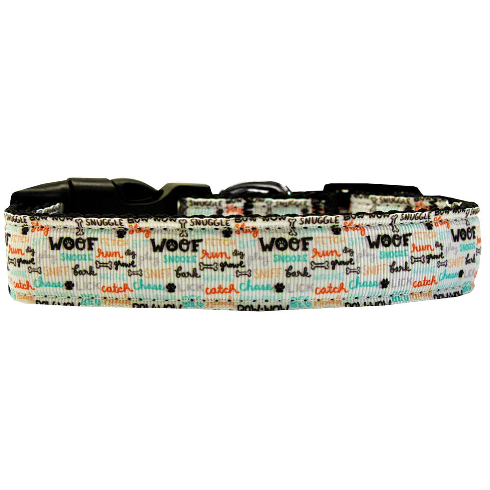 Woofs A Lot Nylon Dog Collars & Leashes - Dog Collars